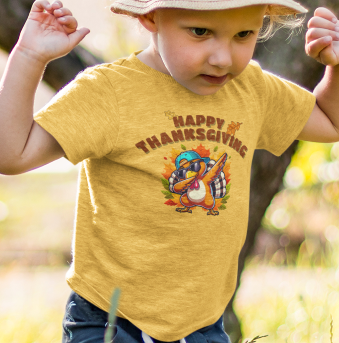 TODDLER - Dabbing Turkey