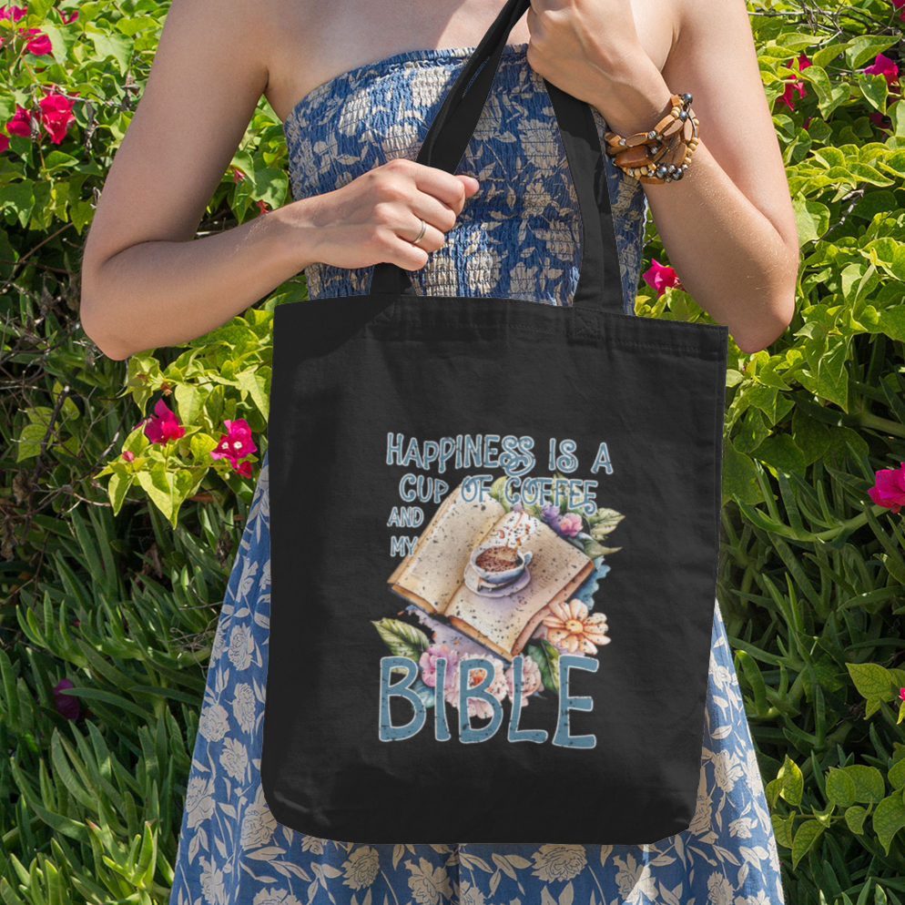 Happiness is a Cup of Coffee and my Bible