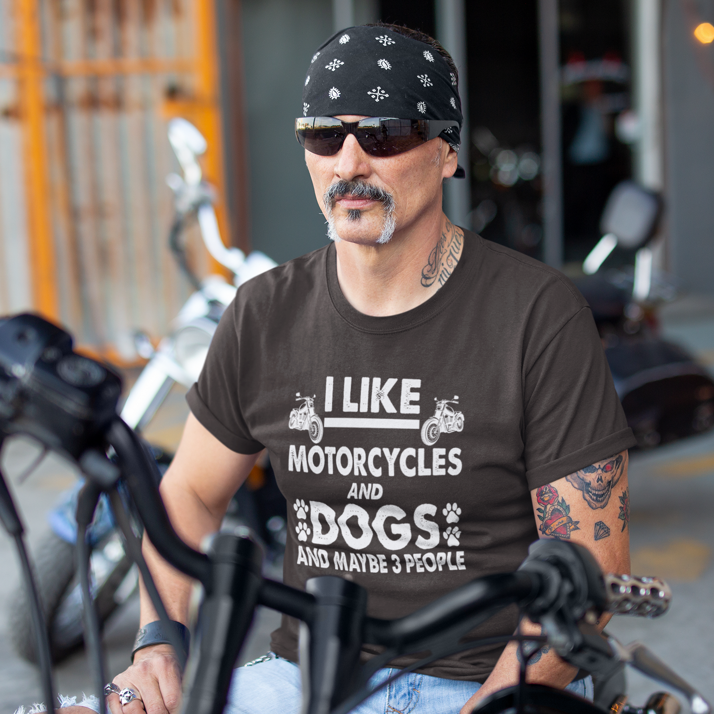 I like Motorcycles and Dogs and Maybe 3 People