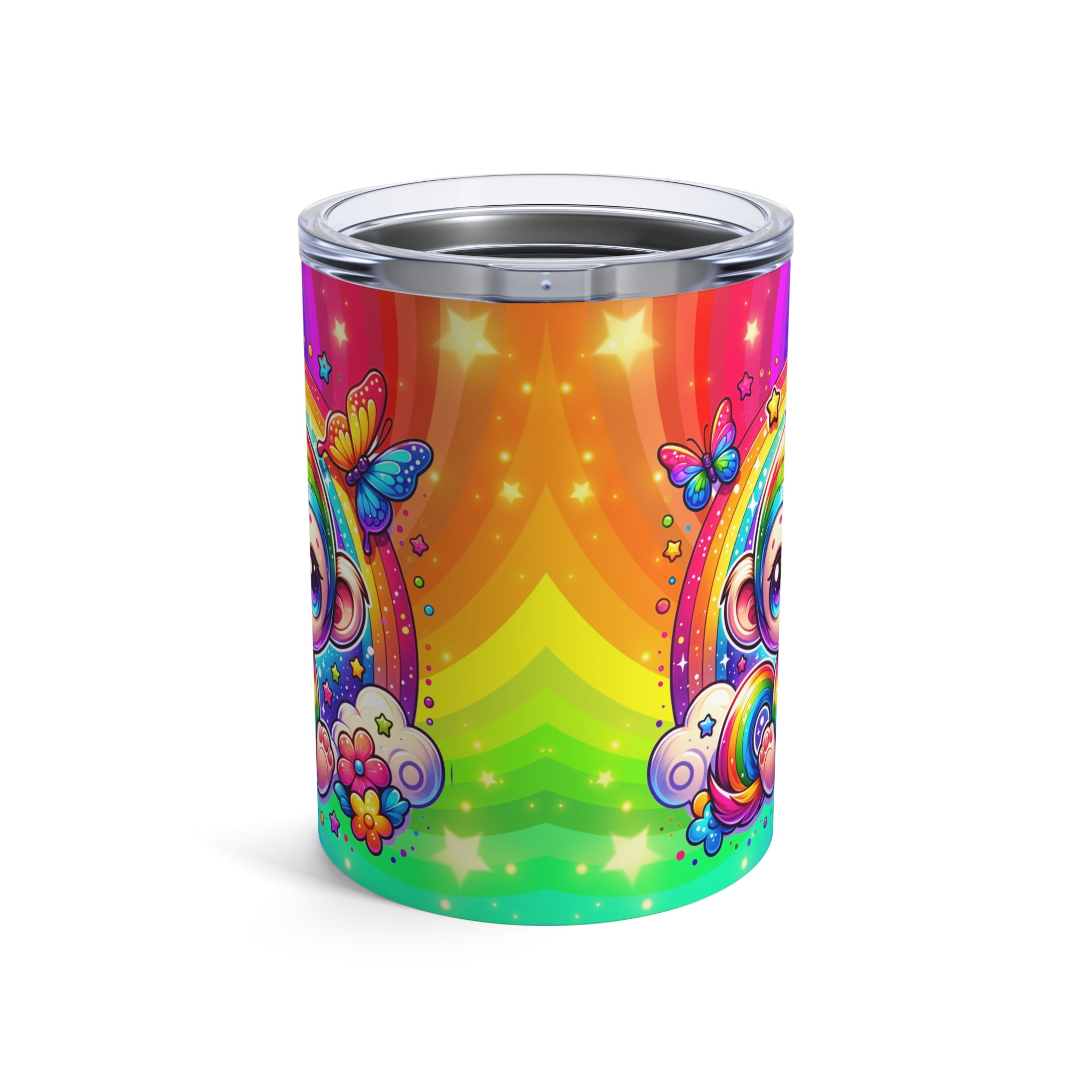 Rainbow Monkey Kids Tumbler