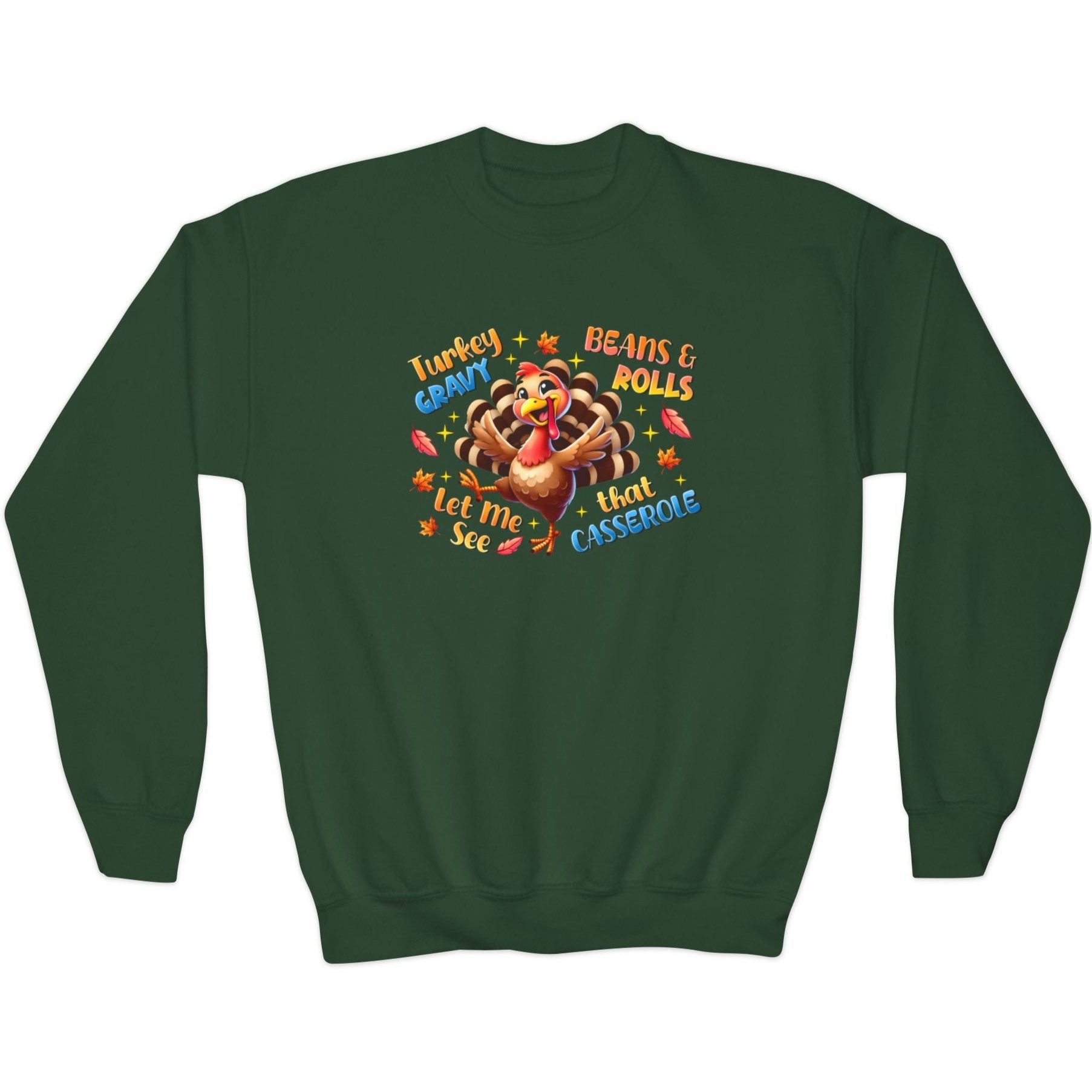 KIDS - Turkey, Gravy, Beans & Rolls, Let me see that Casserole