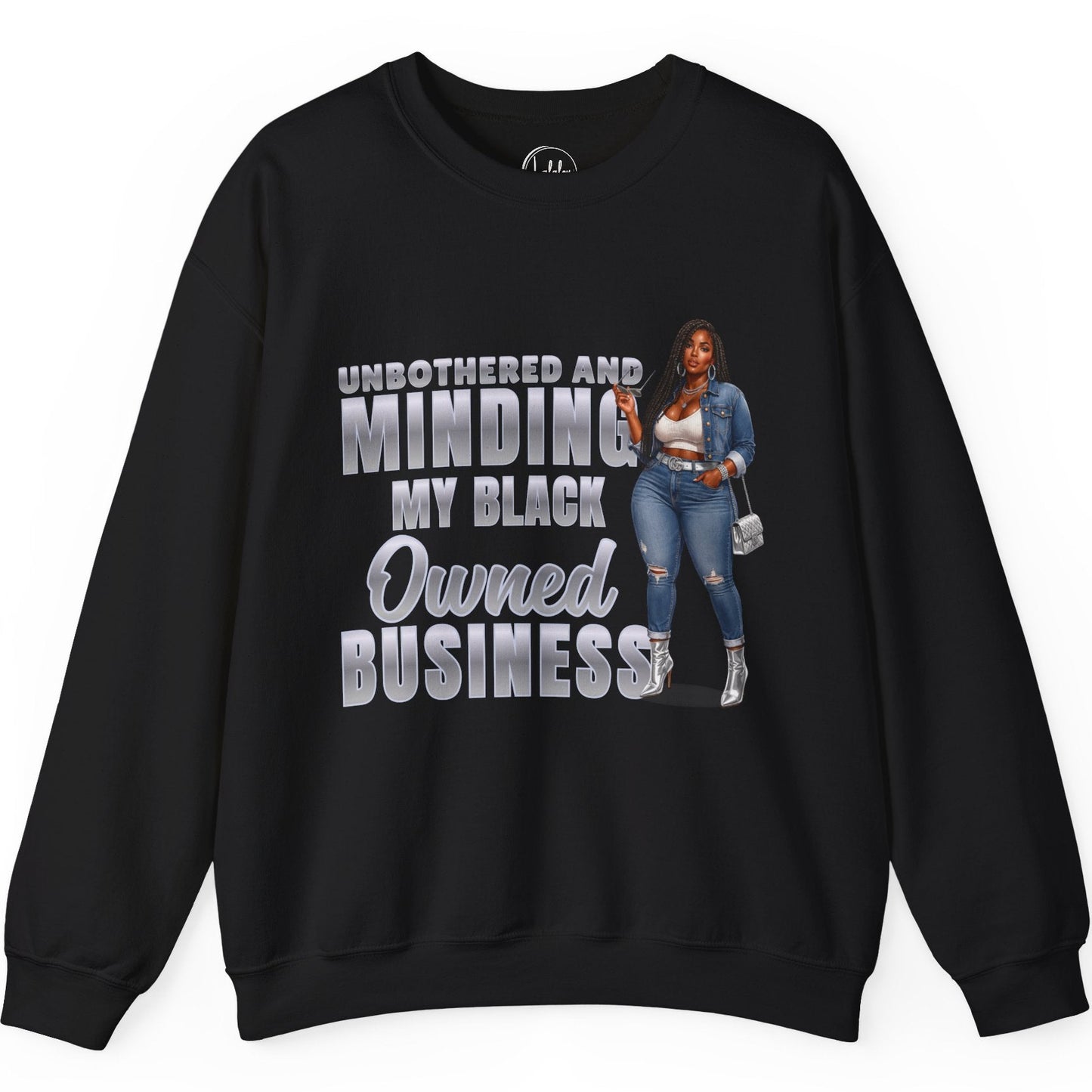 Unbothered and Minding My Black  Owned Business - Casual Female