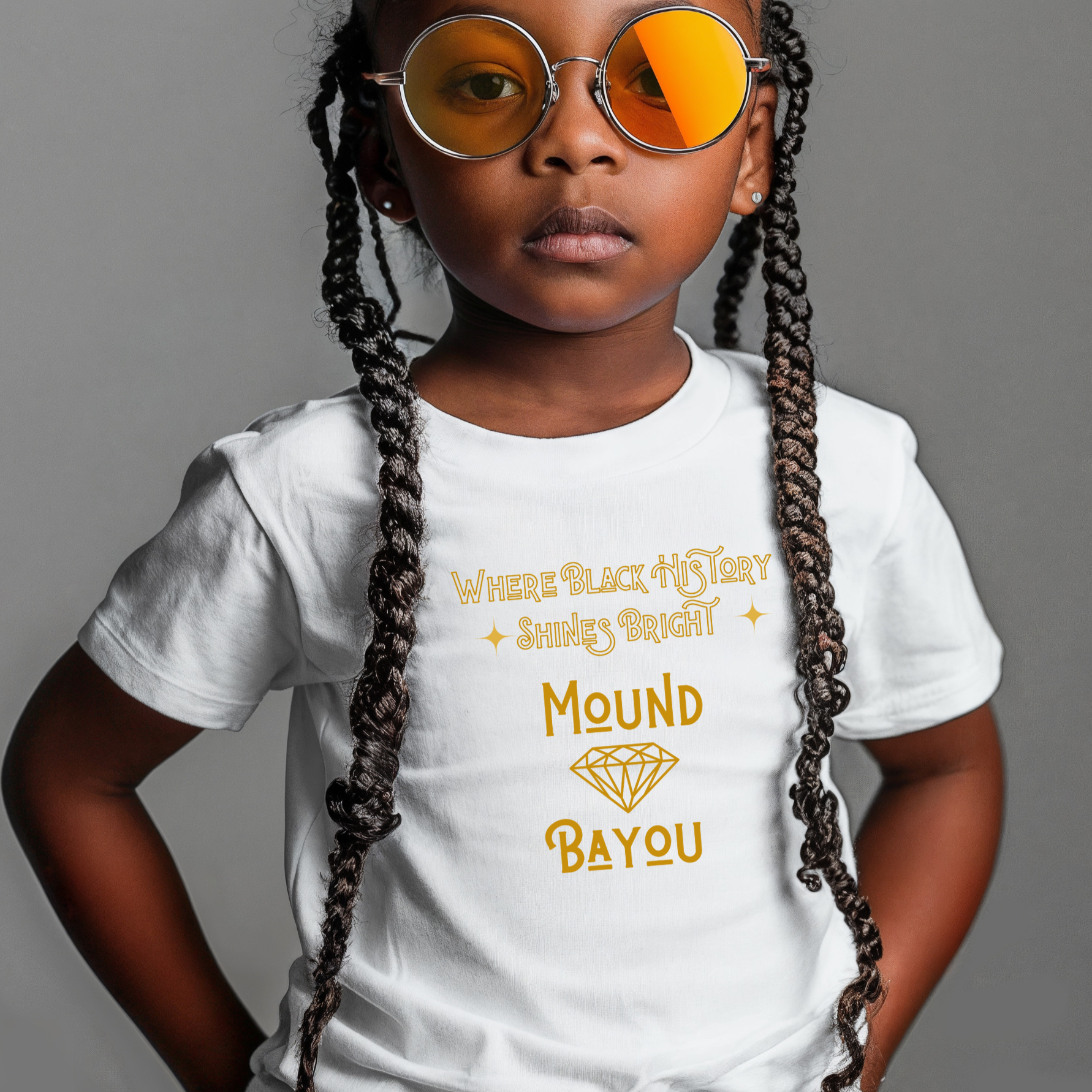 Where Black History Shines Bright - Gold