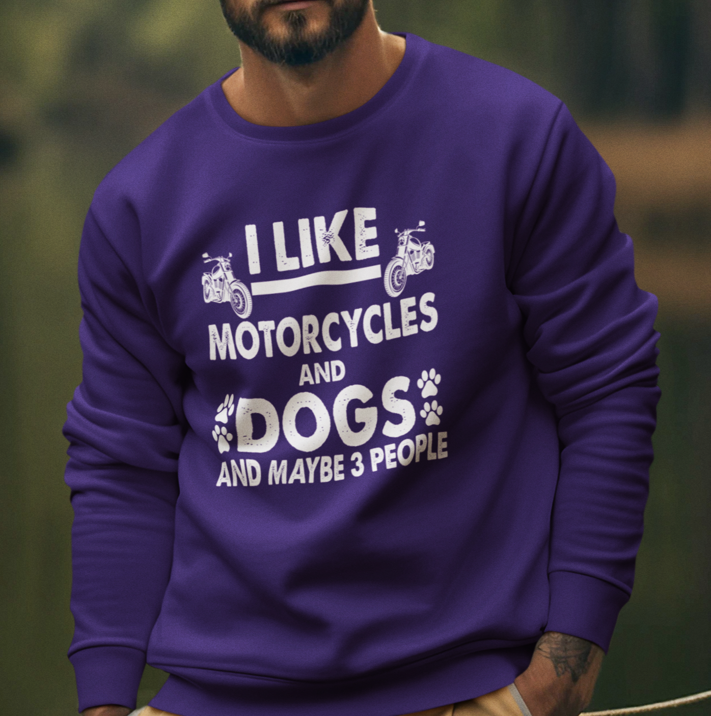 I Like Motorcycles and Dogs and Maybe 3 People