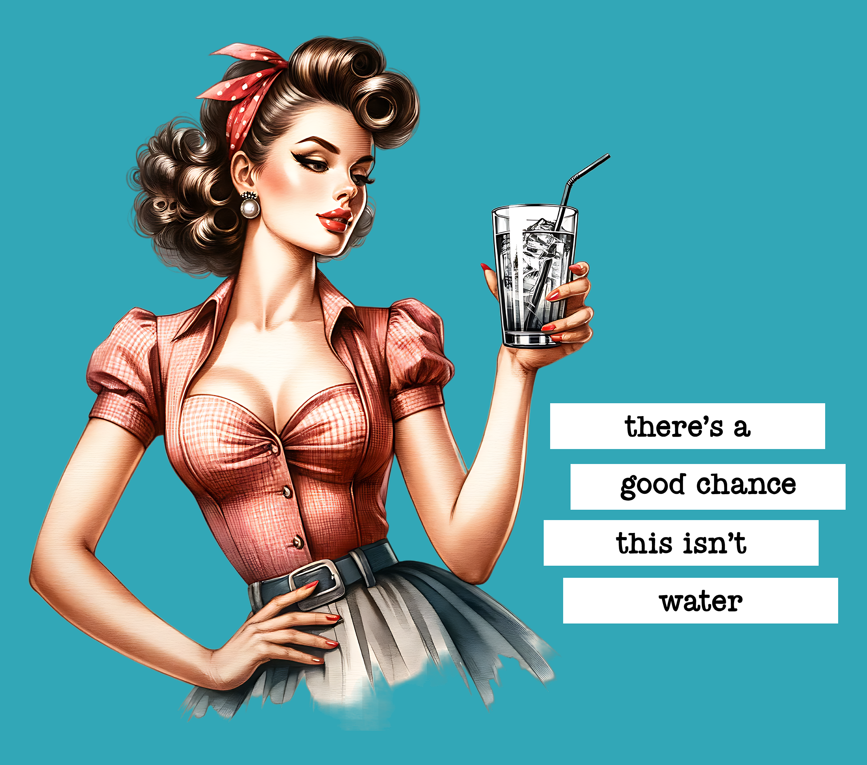 There's a Good Chance This Isn't Water