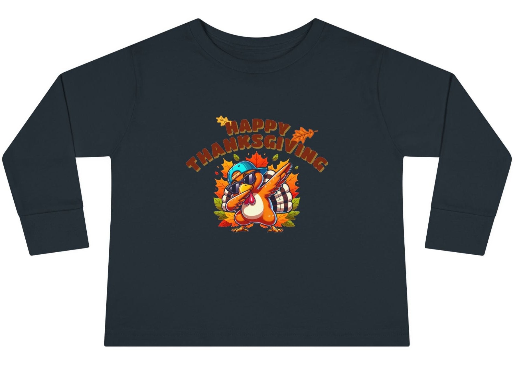 TODDLER - Dabbing Turkey Lg. Sleeve