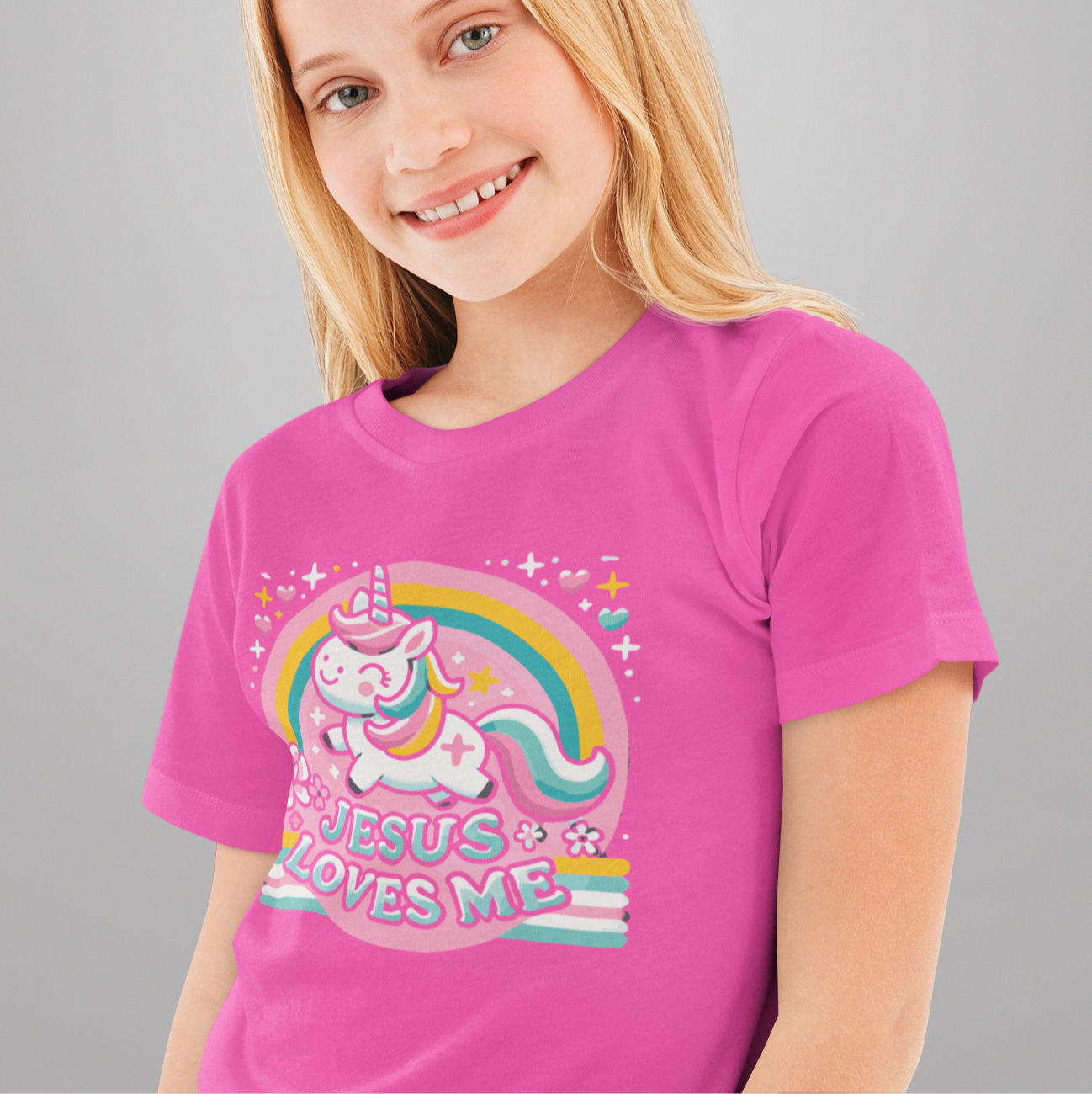 Jesus Loves Me Unicorn