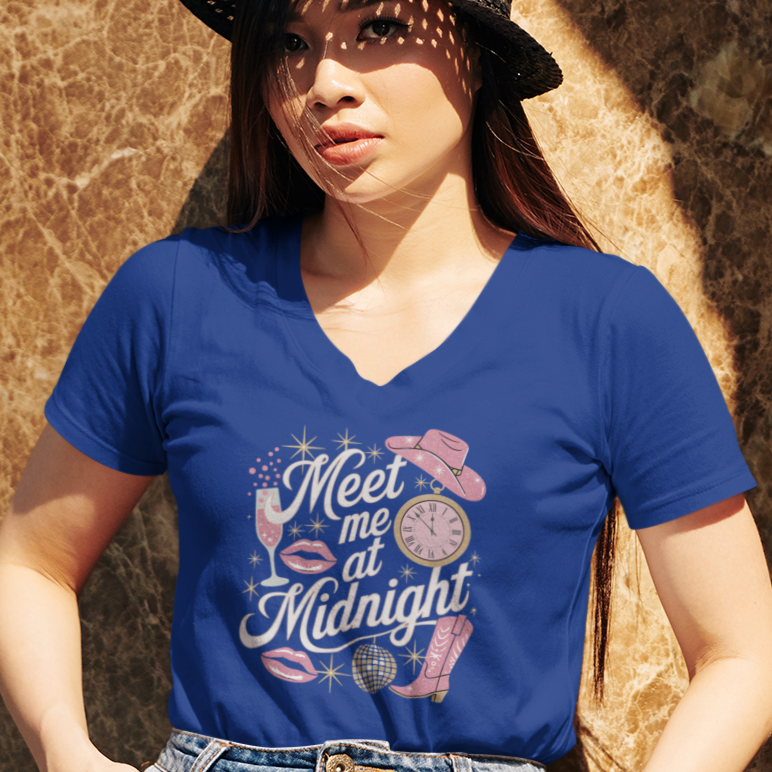 Meet me at Midnight V-Neck