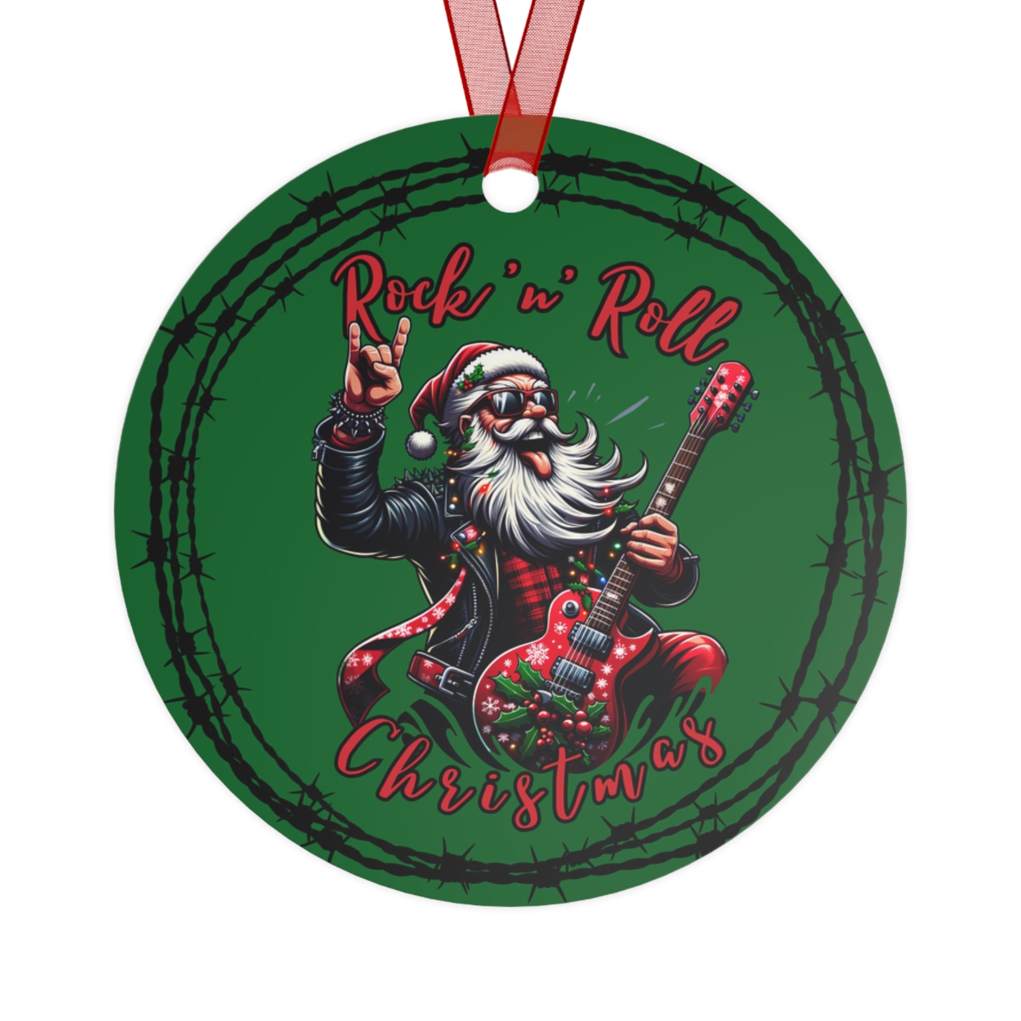 Rock 'n' Roll Christmas Ornament