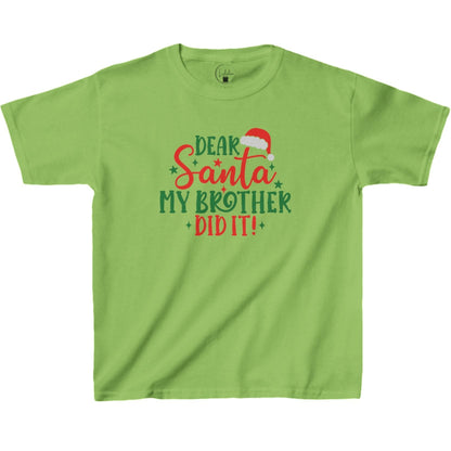 Dear Santa, My Brother Did It!