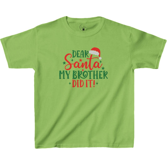 Dear Santa, My Brother Did It!