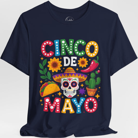 Cinco de Mayo Skull, Taco & Cactus