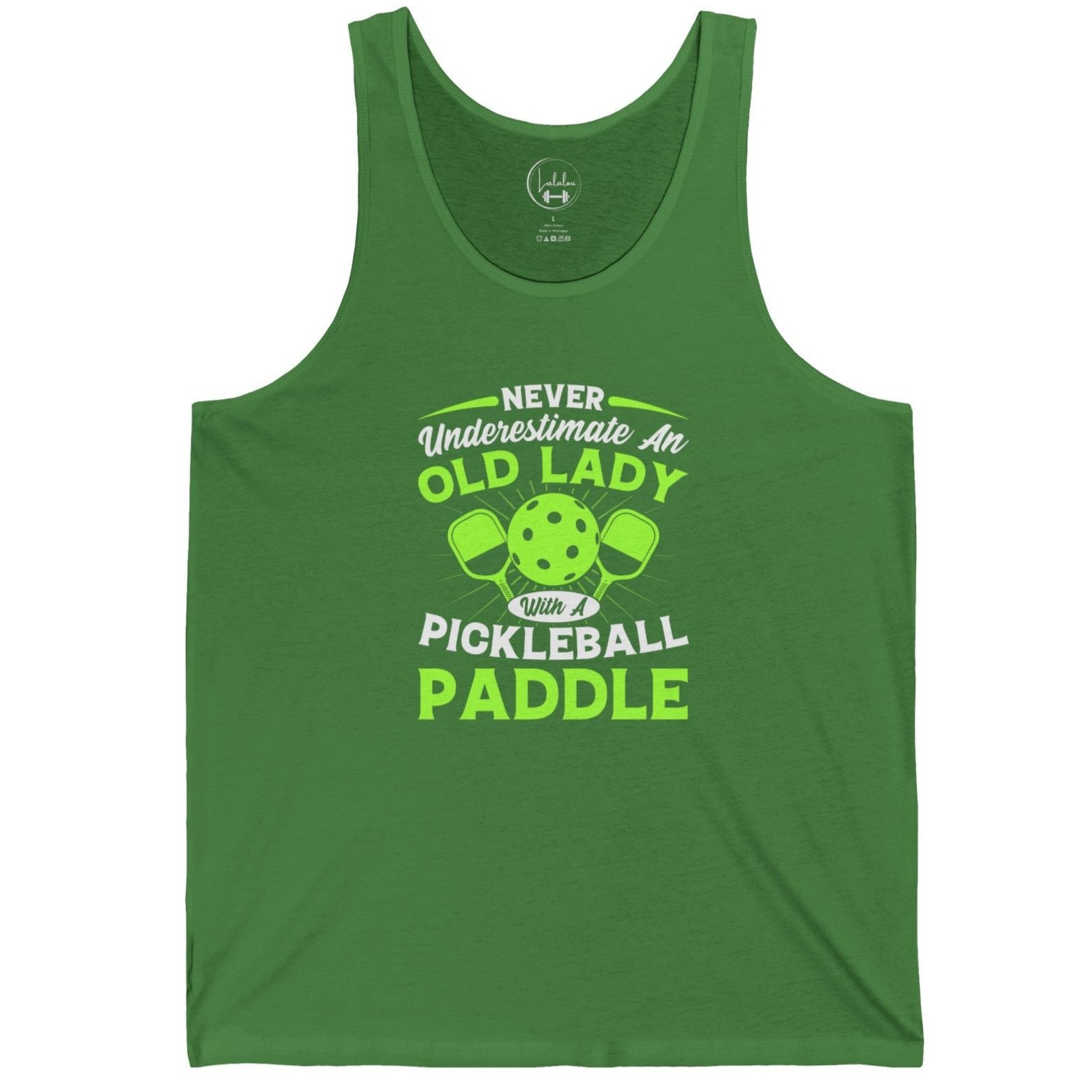 Never Estimate an Old Lady with a Pickleball Paddle