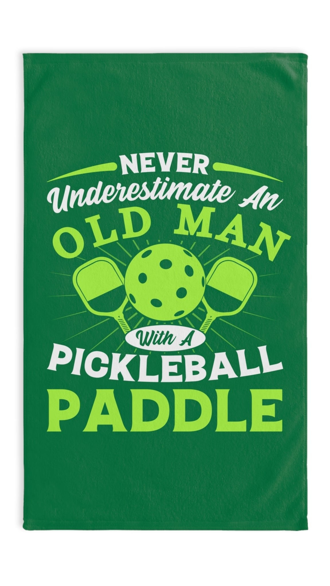 Never Underestimate an Old Man with a Pickleball Paddle