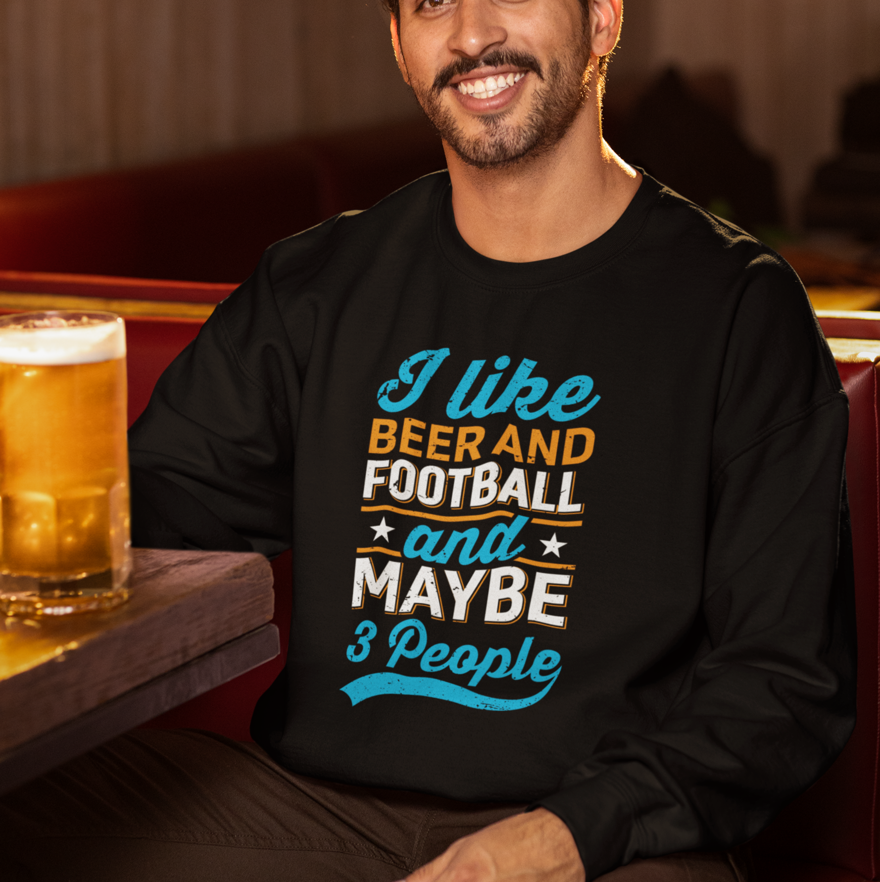 I Like Beer and Football and Maybe 3 People