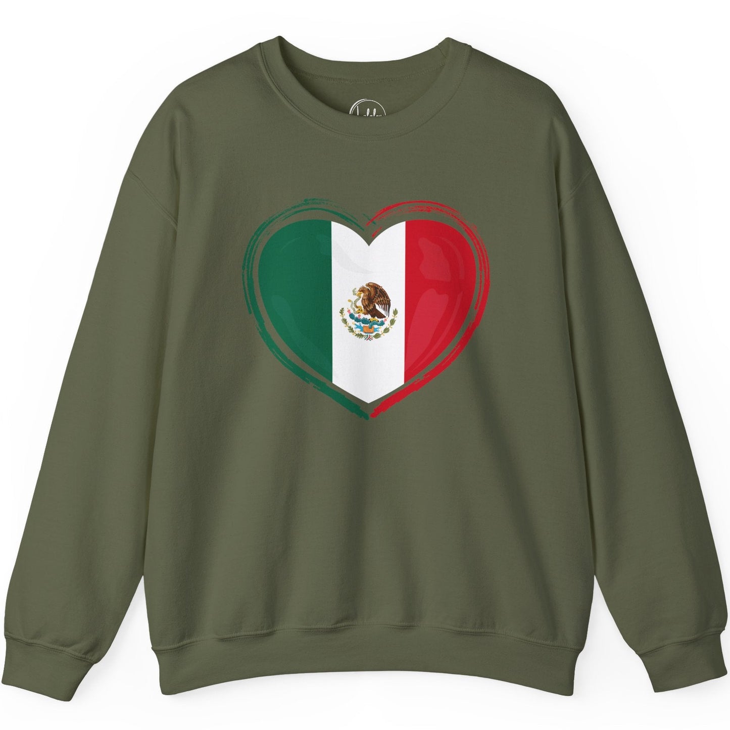 Mexico Flag Heart