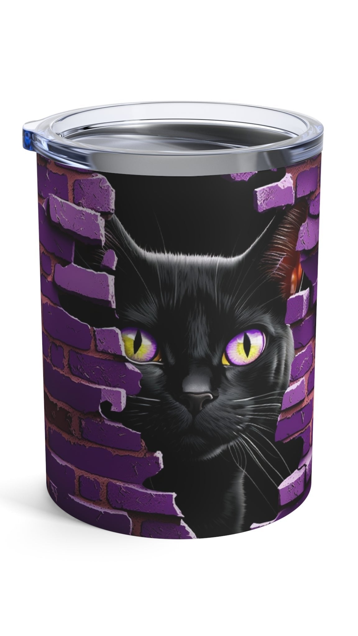 Peeking Cat Tumbler 10oz