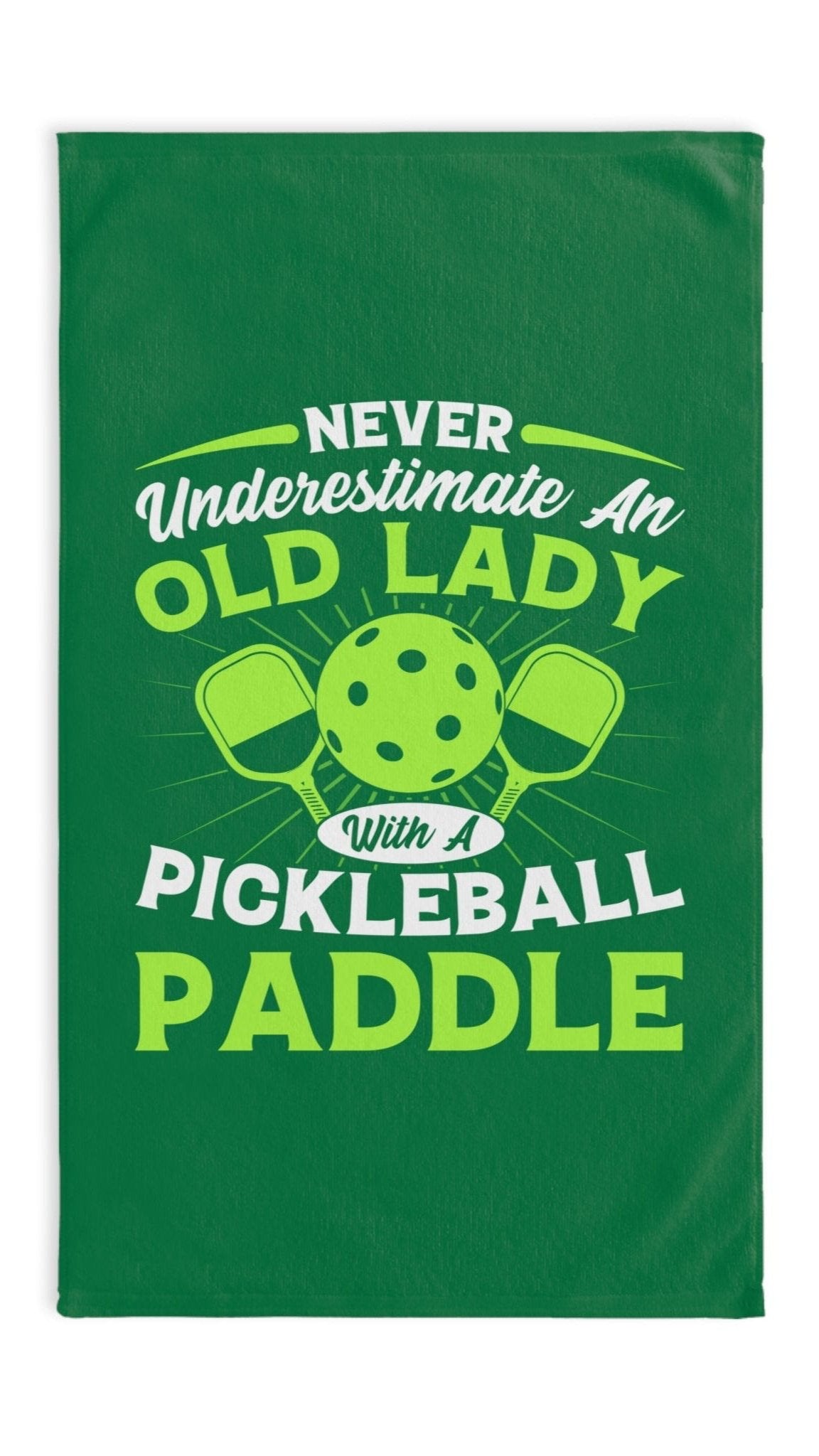 Never Underestimate an Old Lady with a Pickleball Paddle