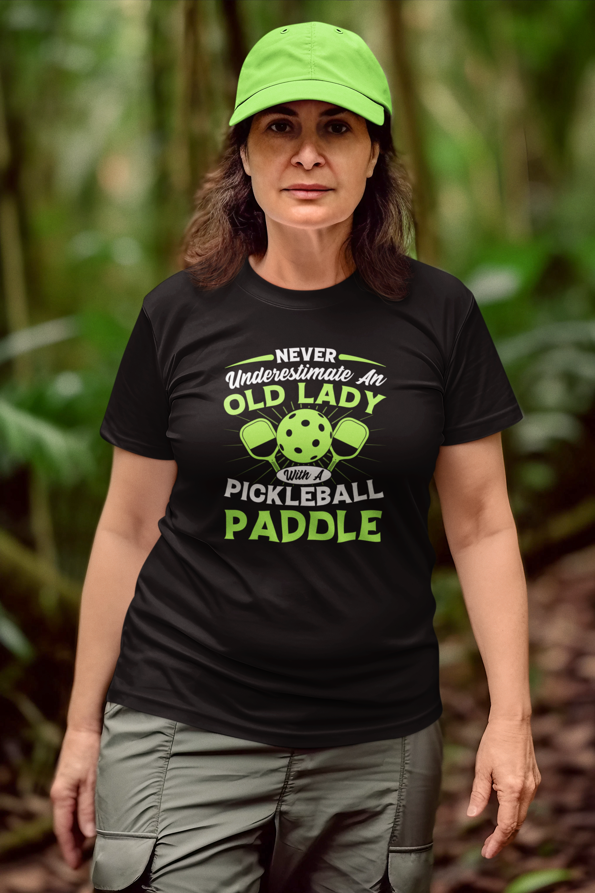 Never Underestimate an Old Lady with a Pickleball Paddle