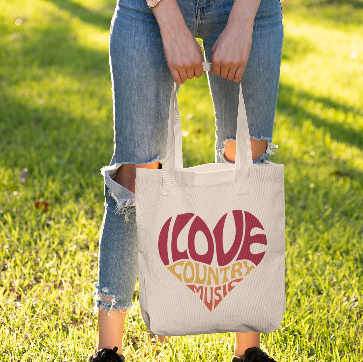 I Love Country Tote