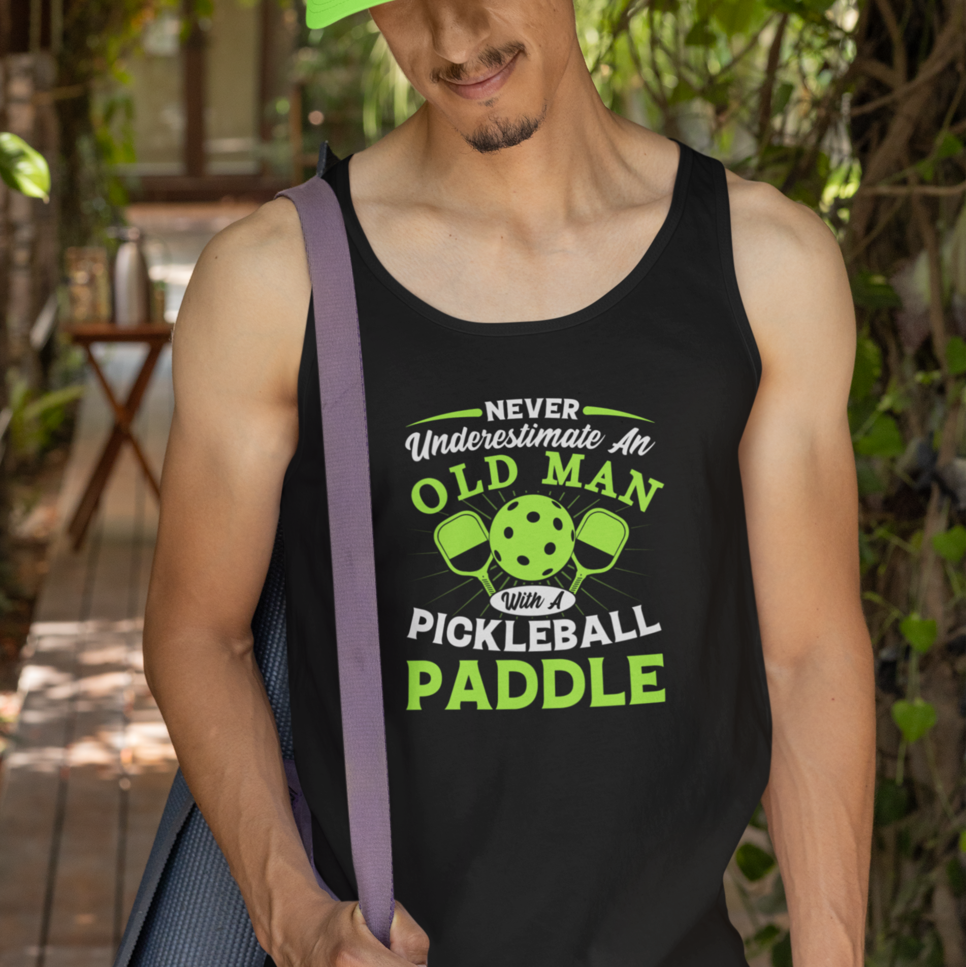 Never Estimate an Old Man with a Pickleball Paddle