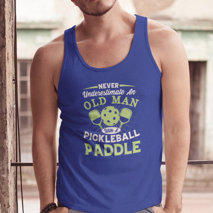 Never Estimate an Old Man with a Pickleball Paddle