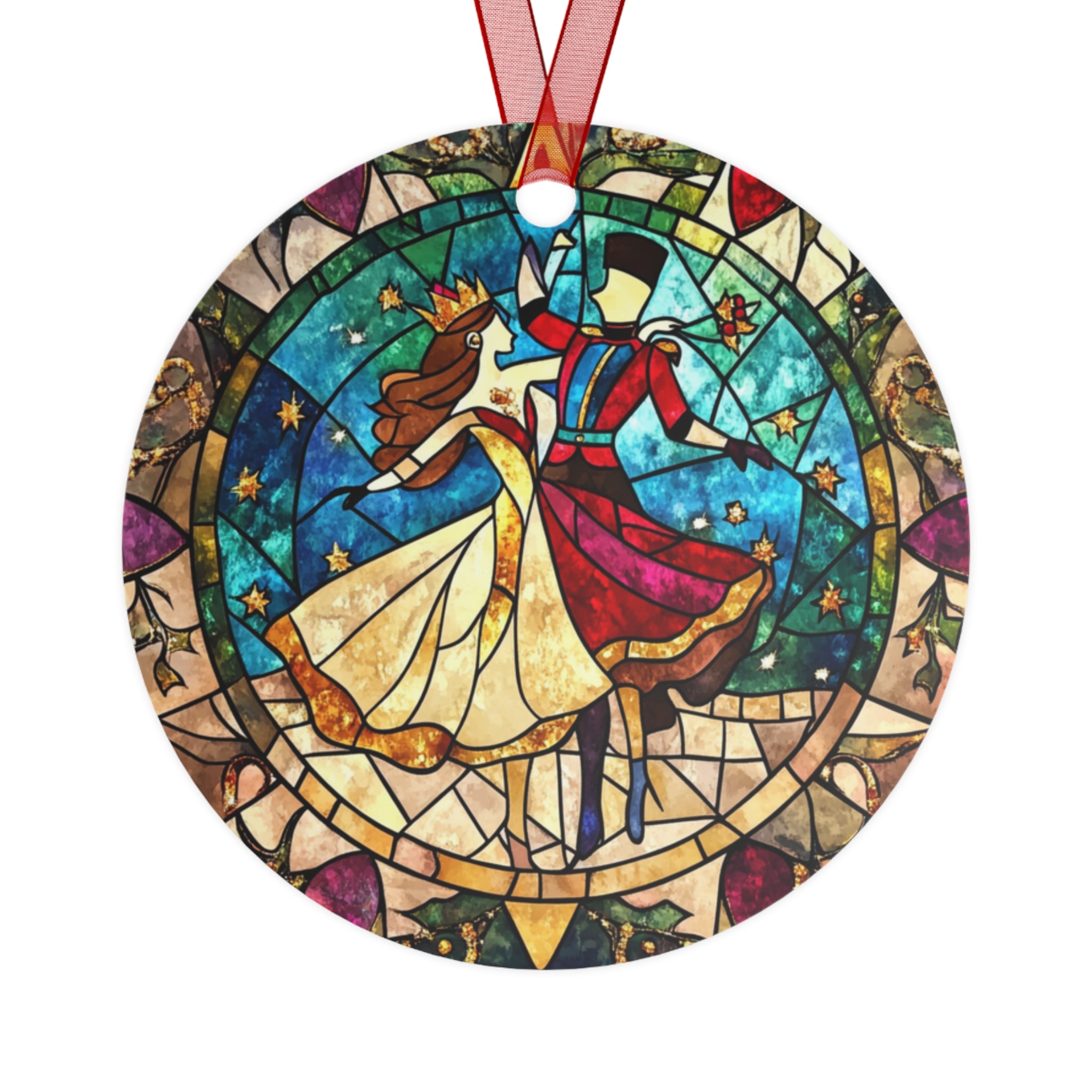 Nutcracker Couple Christmas Ornament