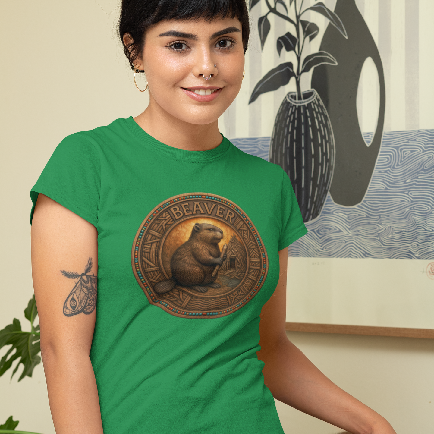 Native American Birth Animal Beaver