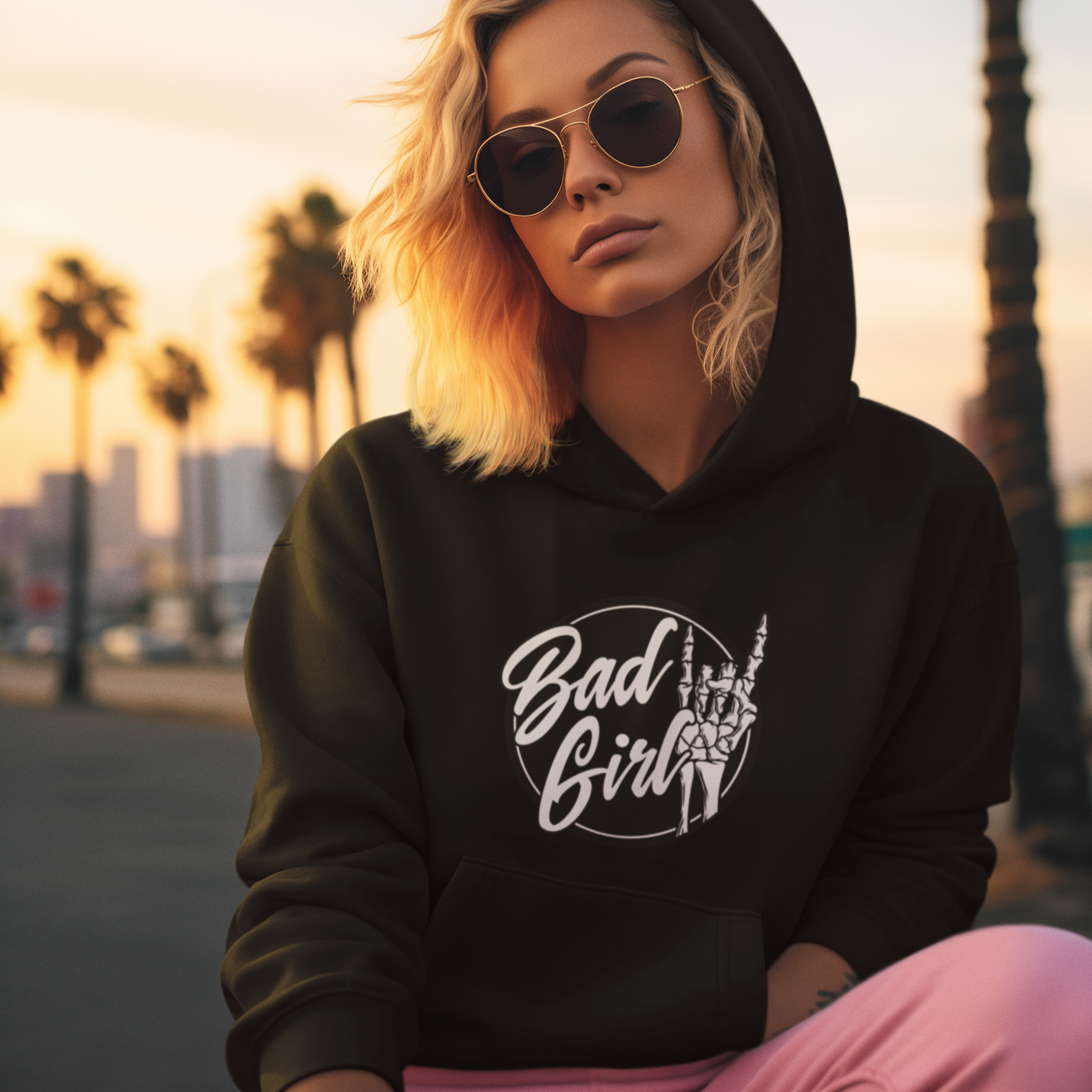 Bad Girl Hooded Sweatshirt