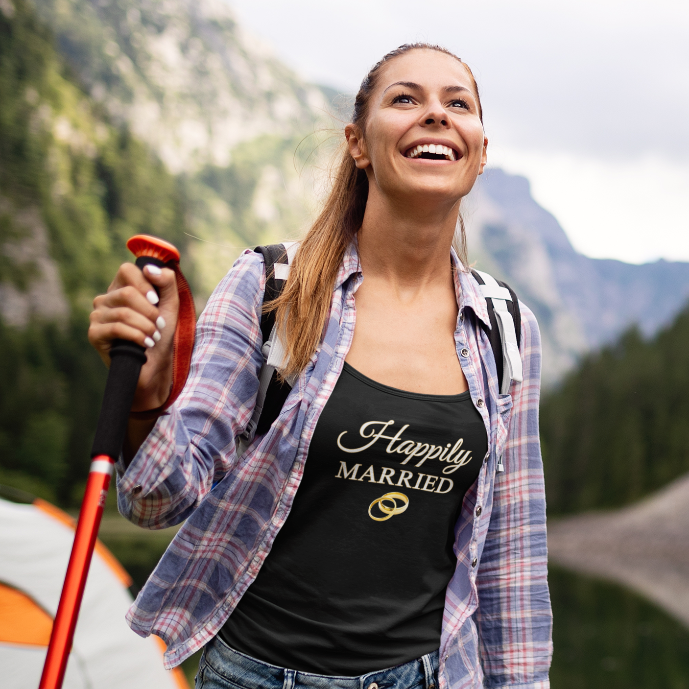 Happily Married Tank Top