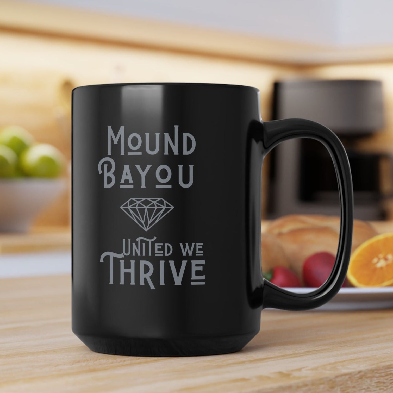 Mound Bayou, United We Thrive -  White/Silver
