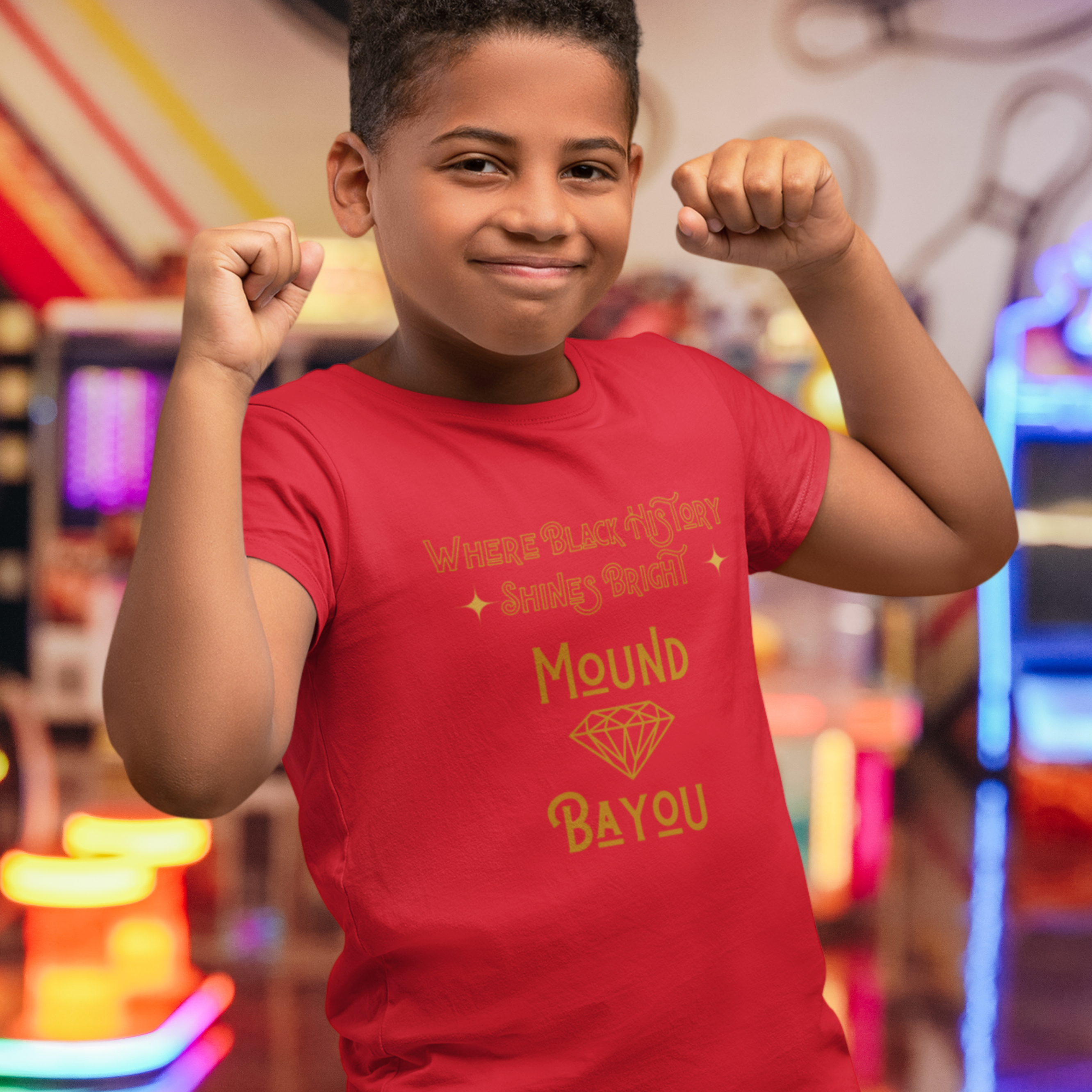 Where Black History Shines Bright - Gold