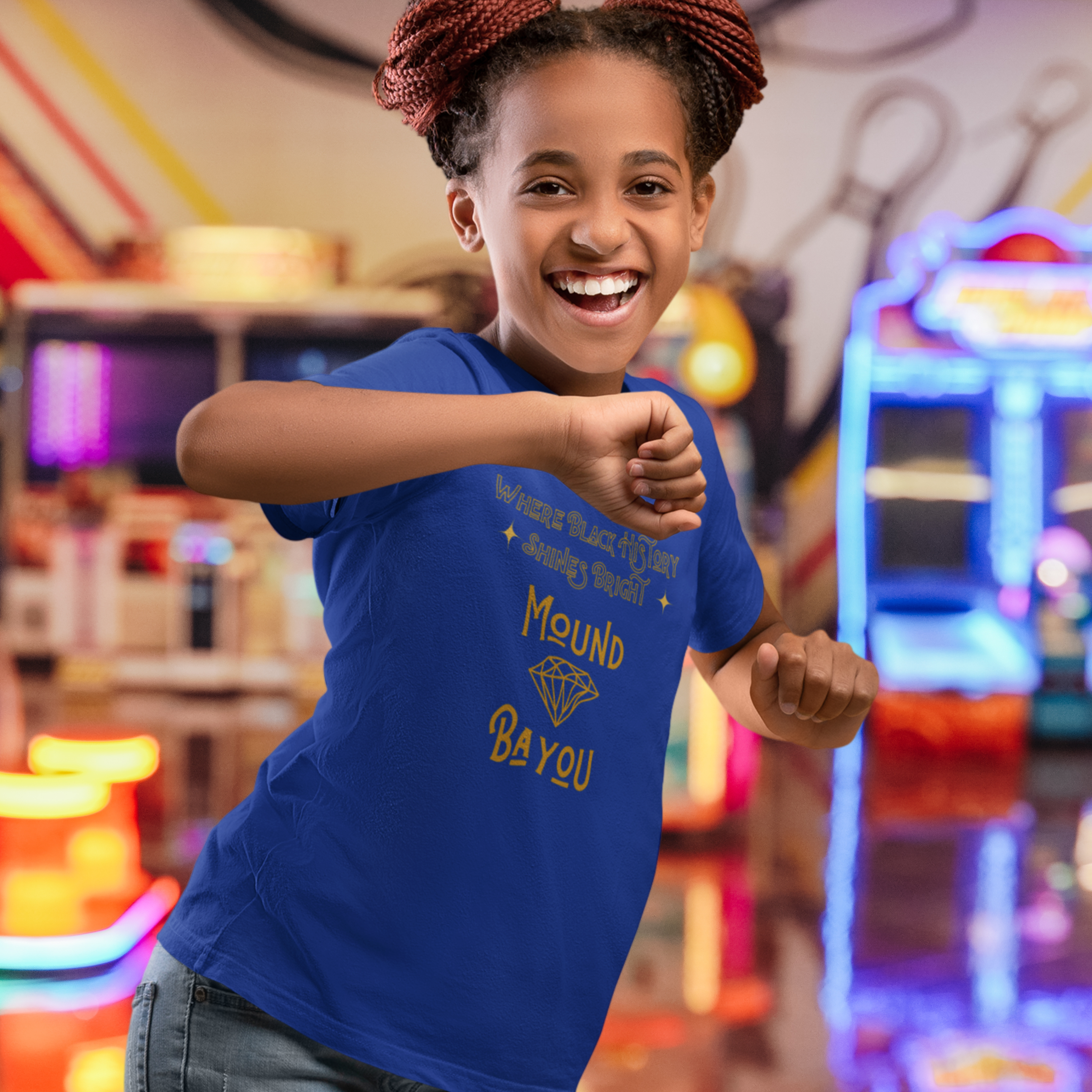 Where Black History Shines Bright - Gold