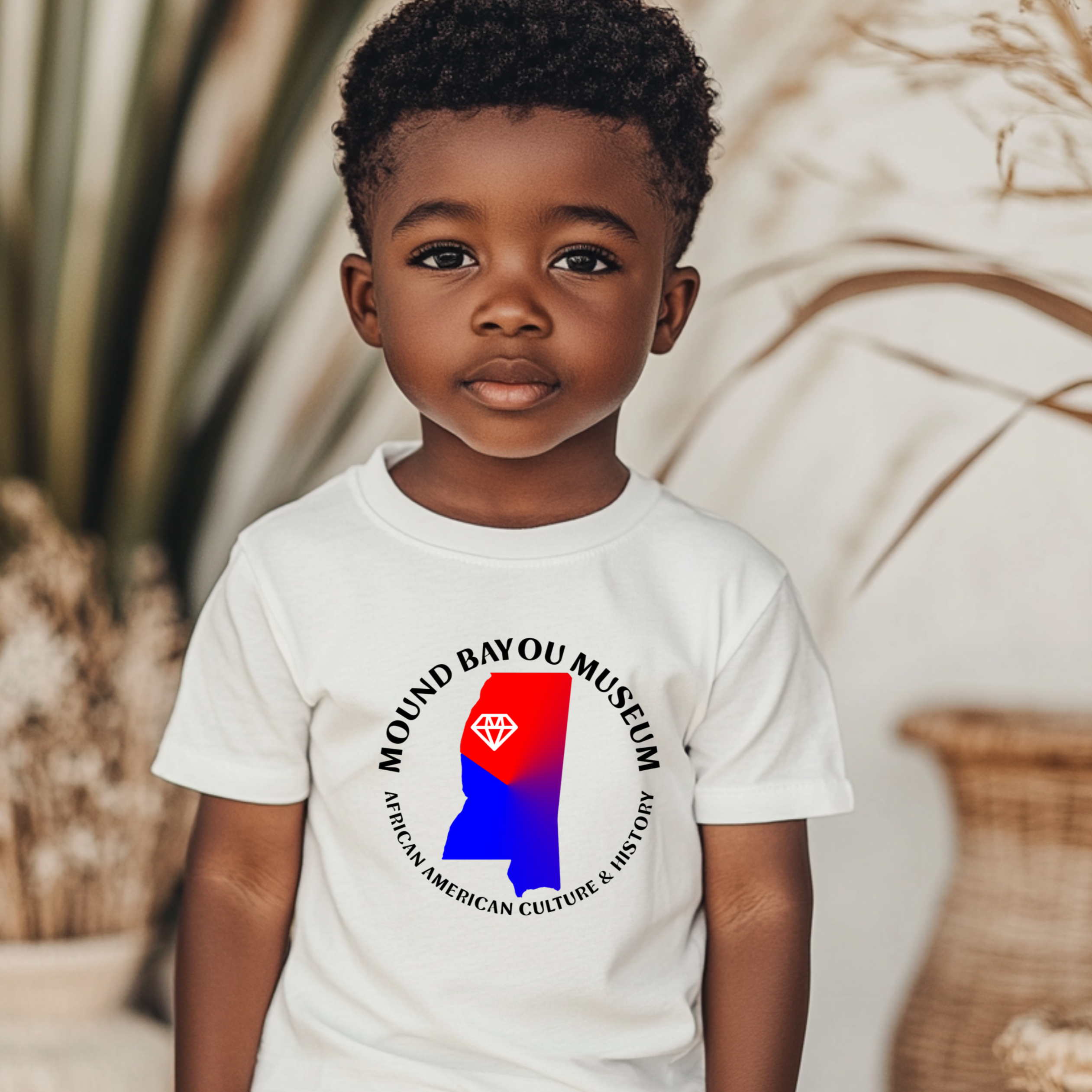 Mound Bayou Museum, Mississippi - Red & Blue