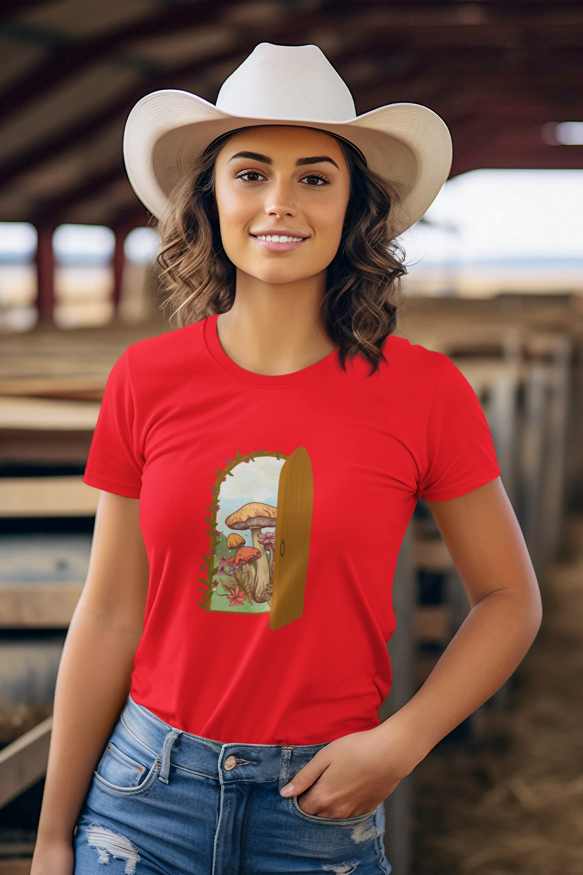 Mushrooms behind the Door