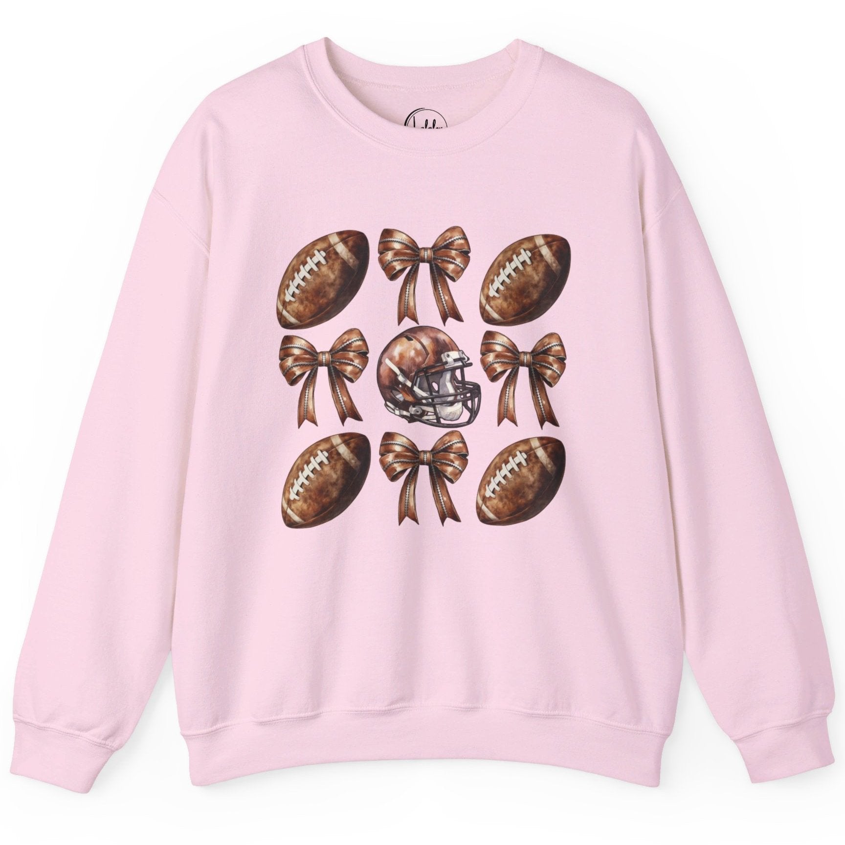 Footballs and Bows Sweatshirt