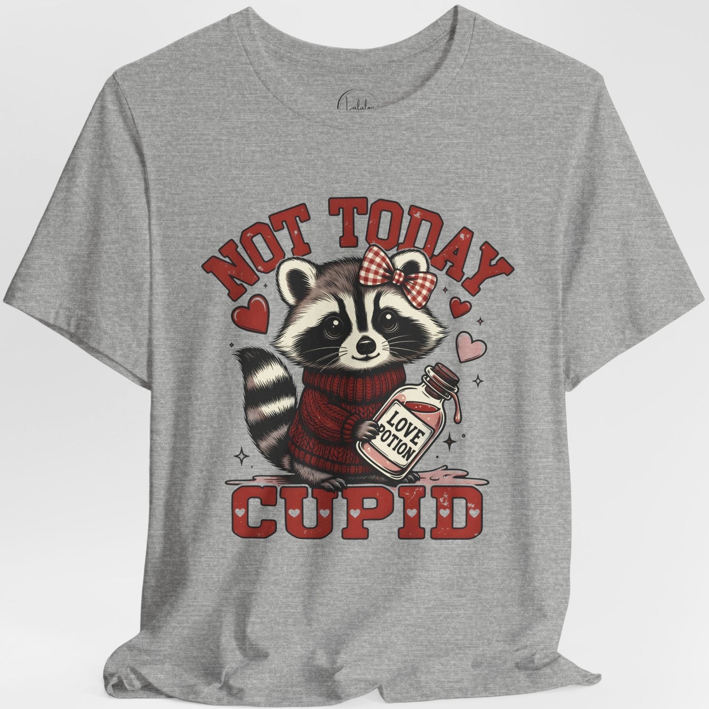 Not Today Cupid Raccoon