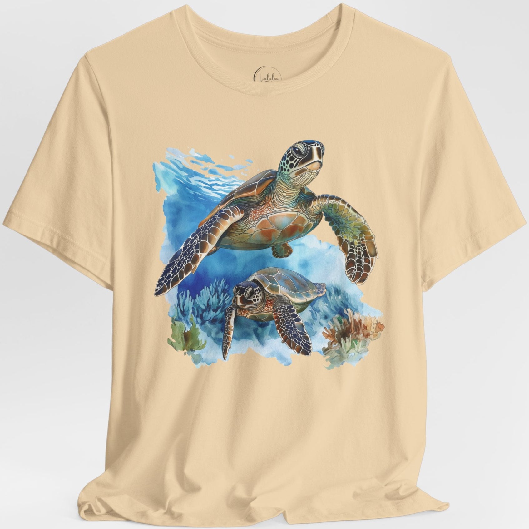 Sea Turtle and Friend