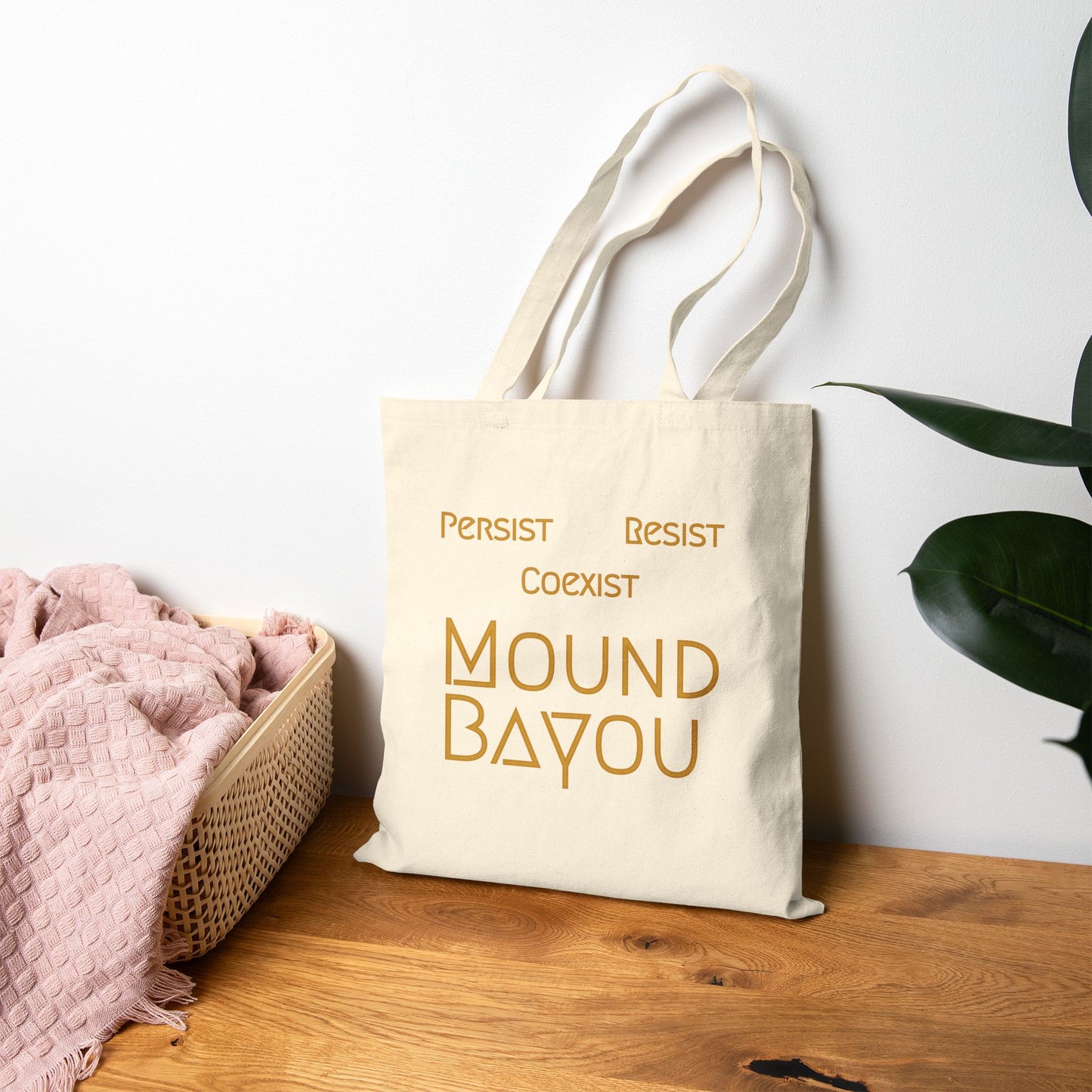 Persist, Resist, Coexist, Mound Bayou - Silver/Gold
