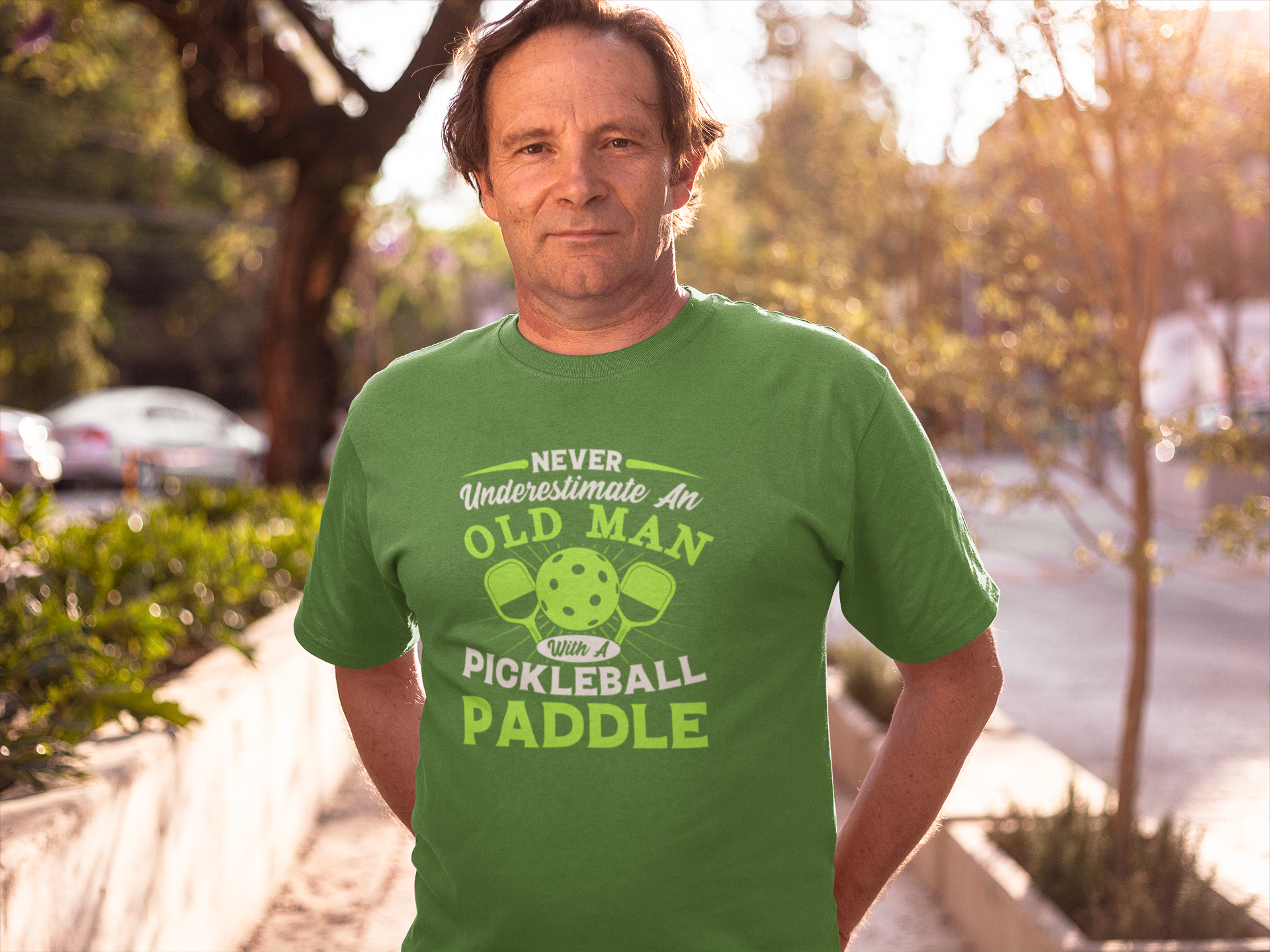 Never Underestimate an Old Man with a Pickleball Paddle