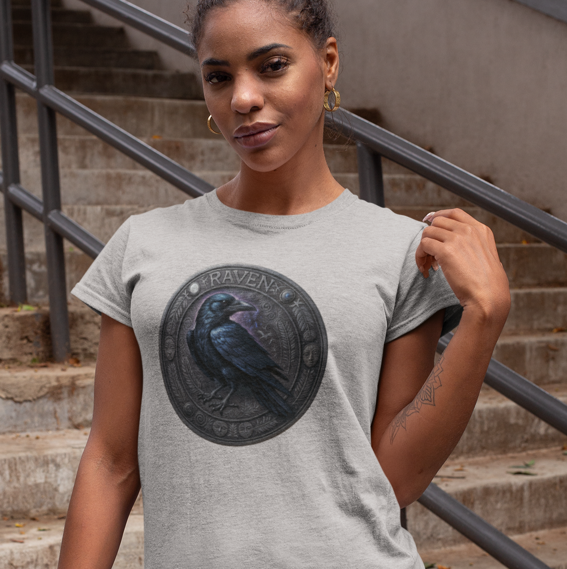 Native American Birth Animal Raven