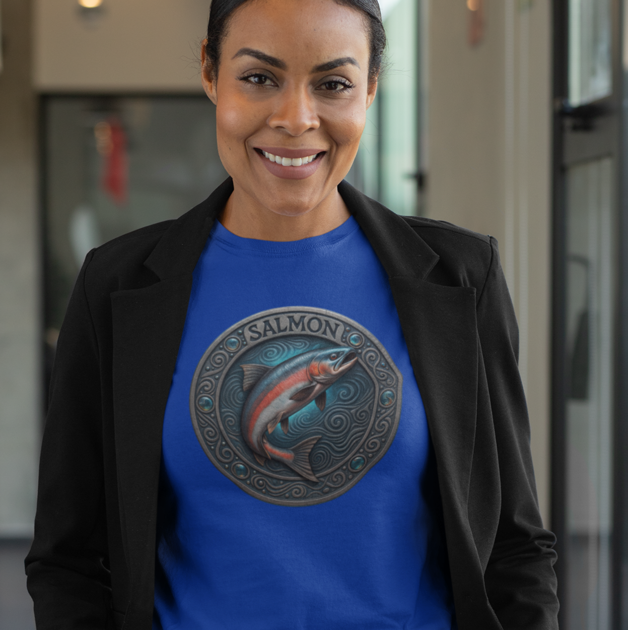 Native American Birth Animal Salmon