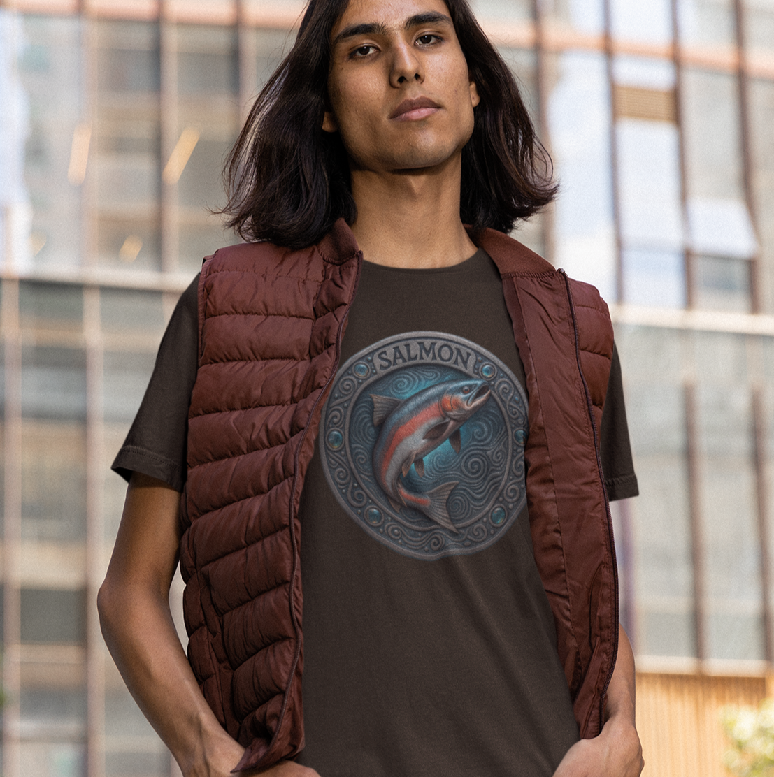 Native American Birth Animal Salmon