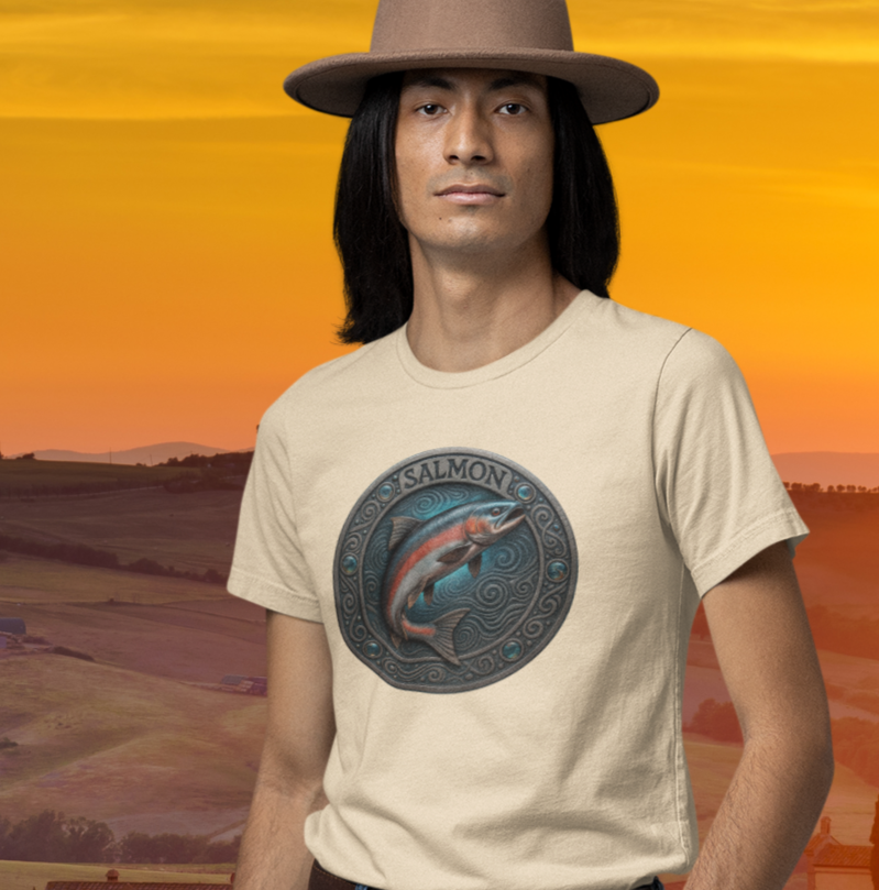 Native American Birth Animal Salmon