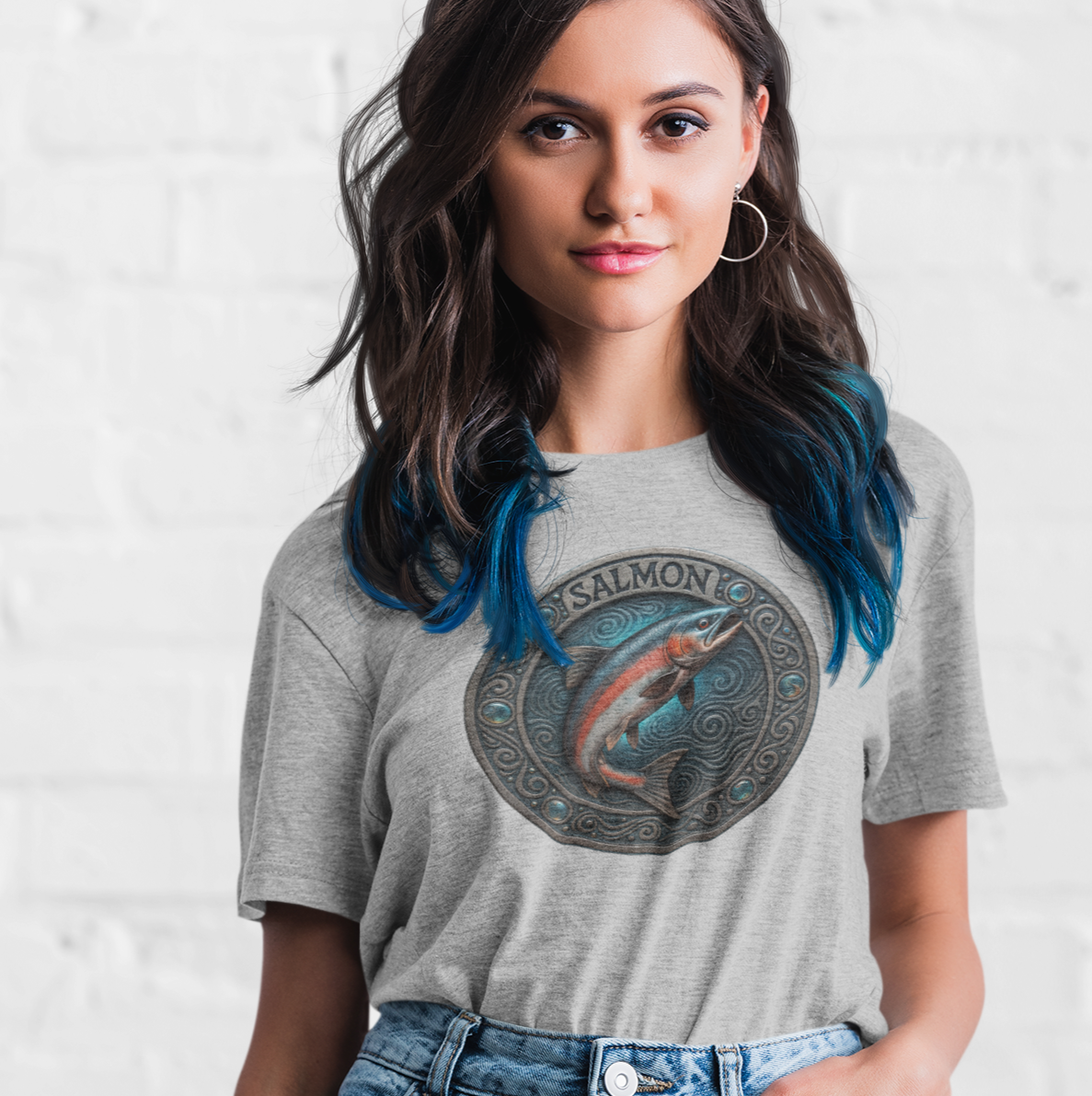 Native American Birth Animal Salmon