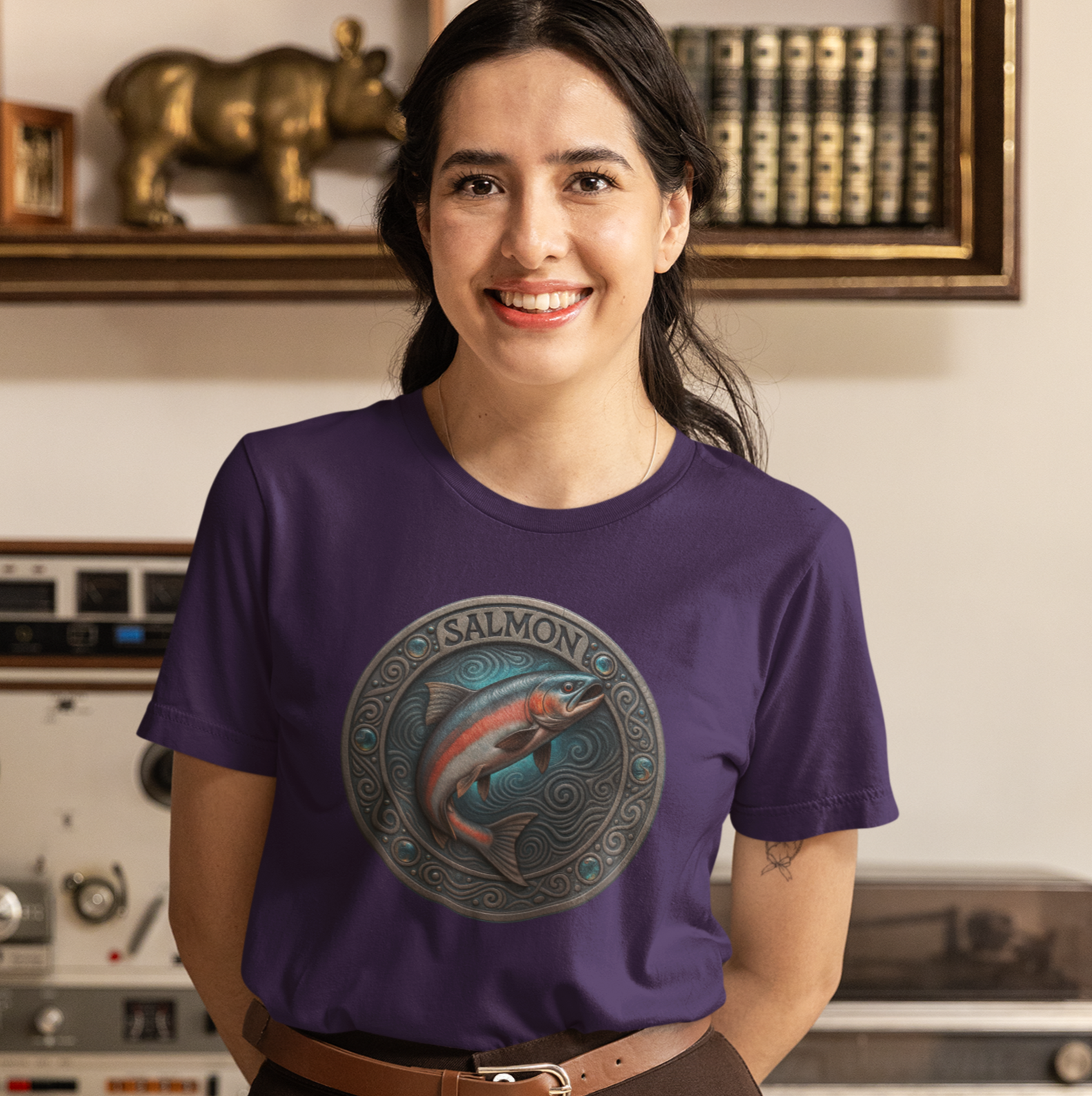 Native American Birth Animal Salmon