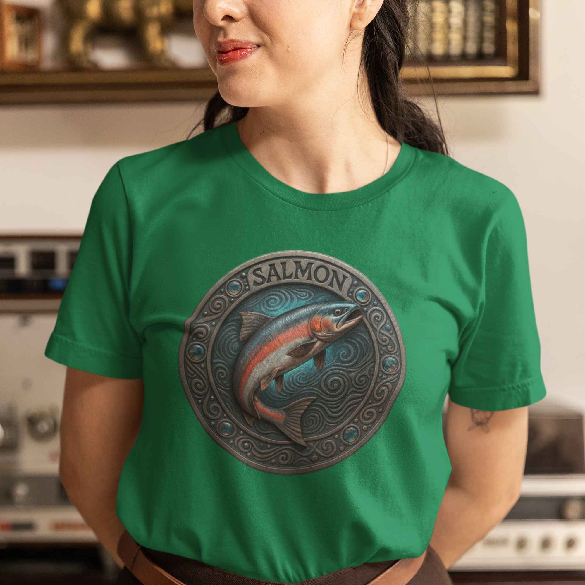 Native American Birth Animal Salmon