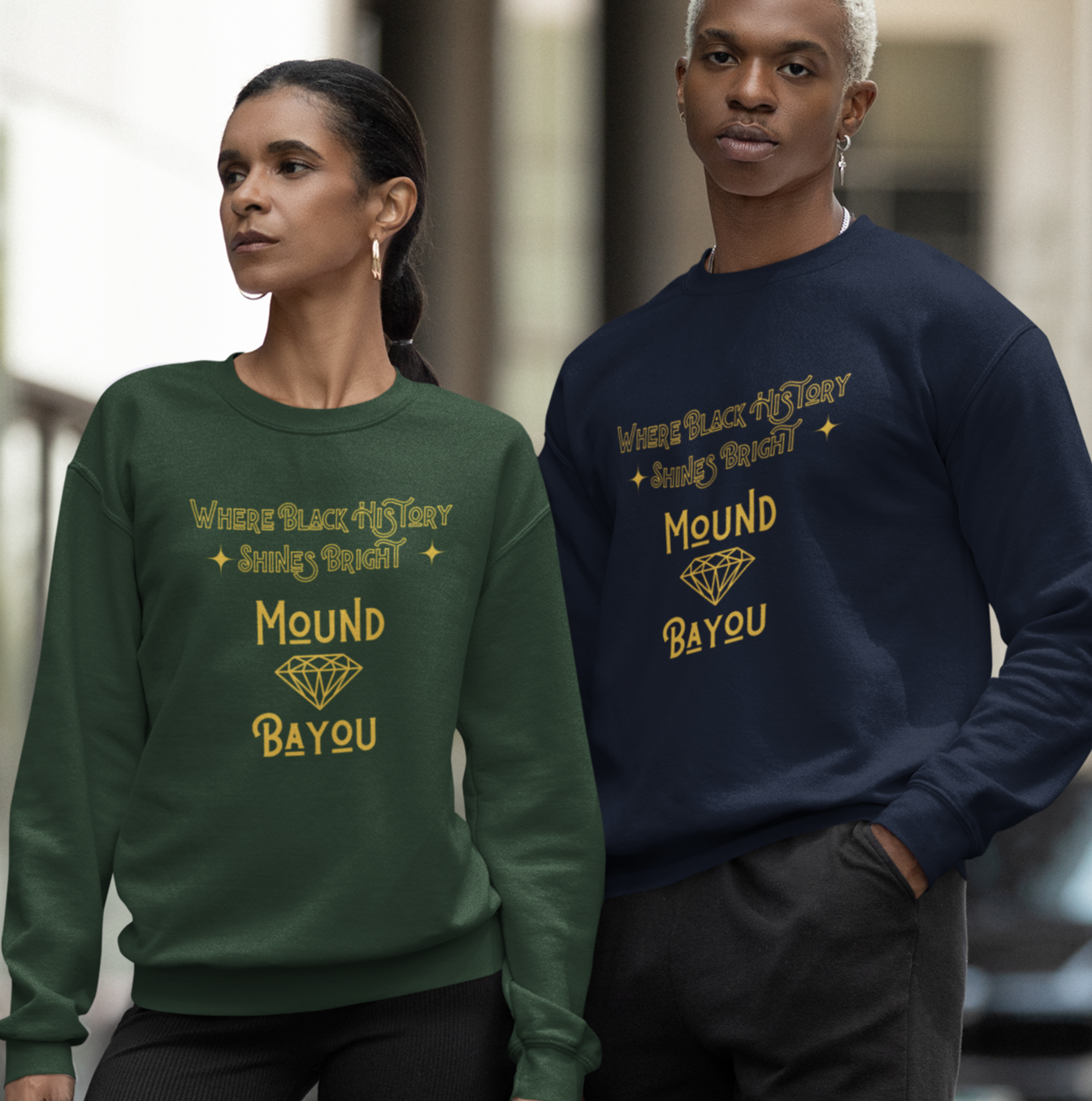 Where Black History Shines Bright - Gold