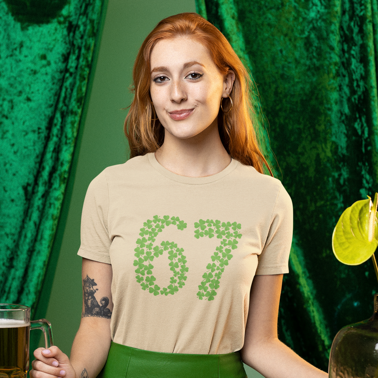 Lucky 6 7 Clover
