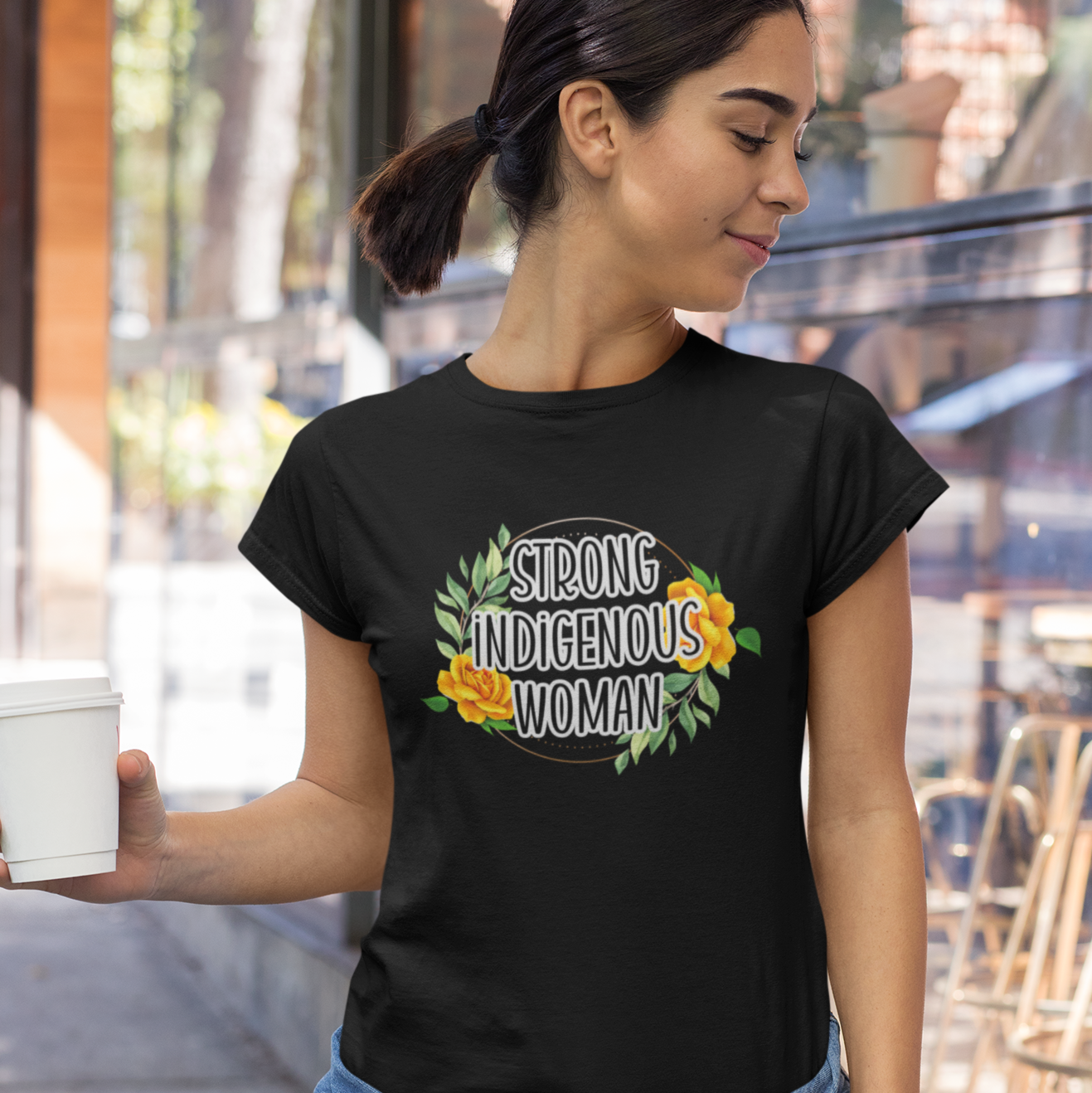 Strong Indigenous Woman